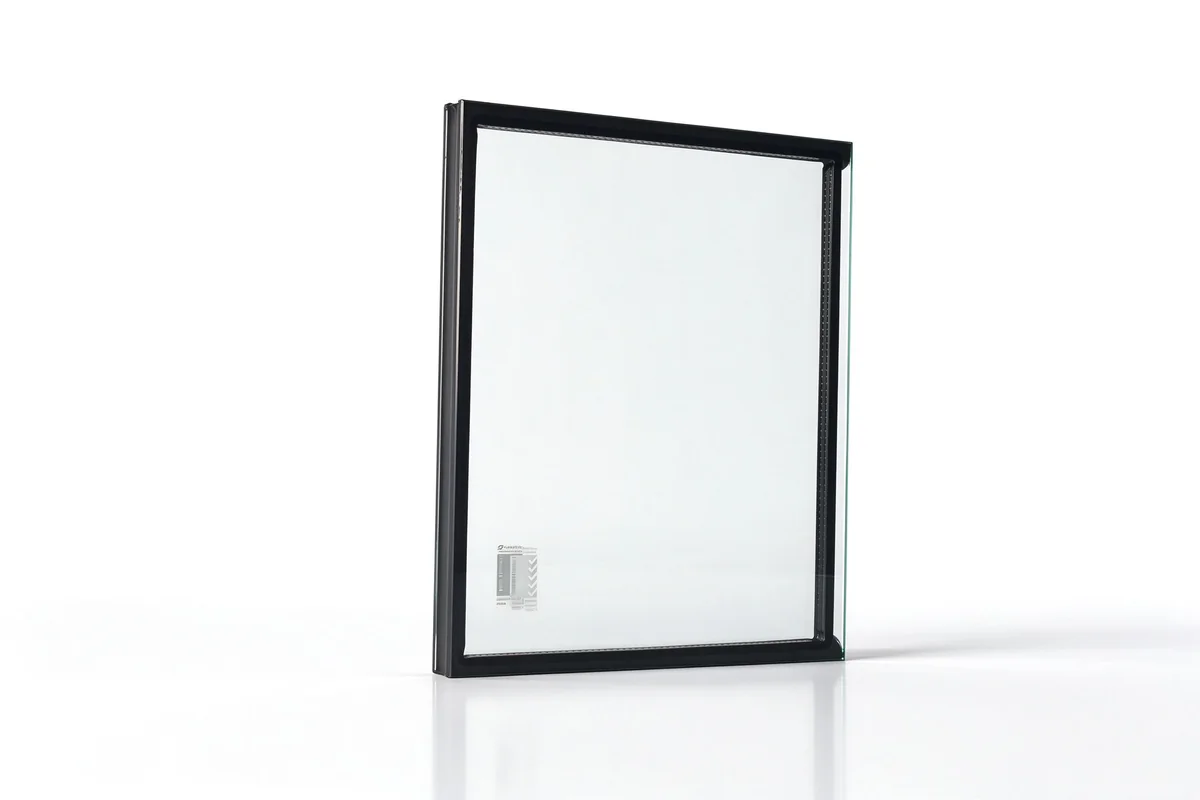 Clear glass sample
